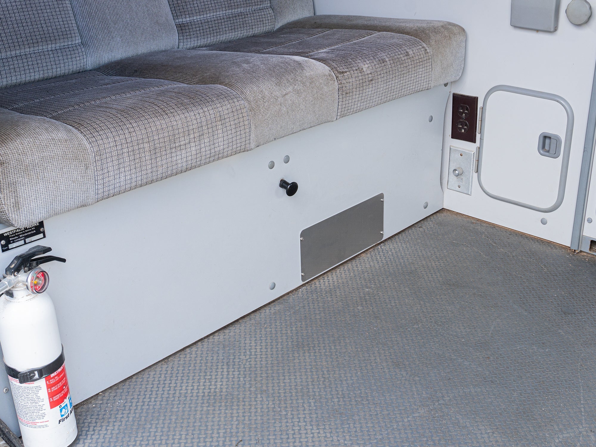 Vent Block-Off Plate (Rear Heater) [Vanagon] - OVERLANDERS Outfitter