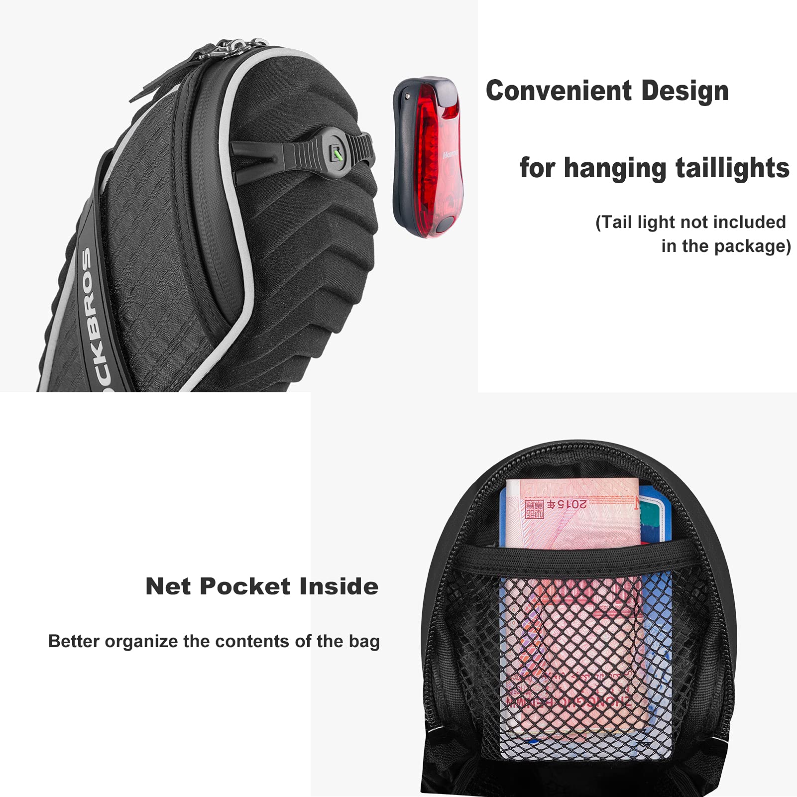 3D Shell Bike Saddle Bag Under Seat Storage Pack - OVERLANDERS Outfitter