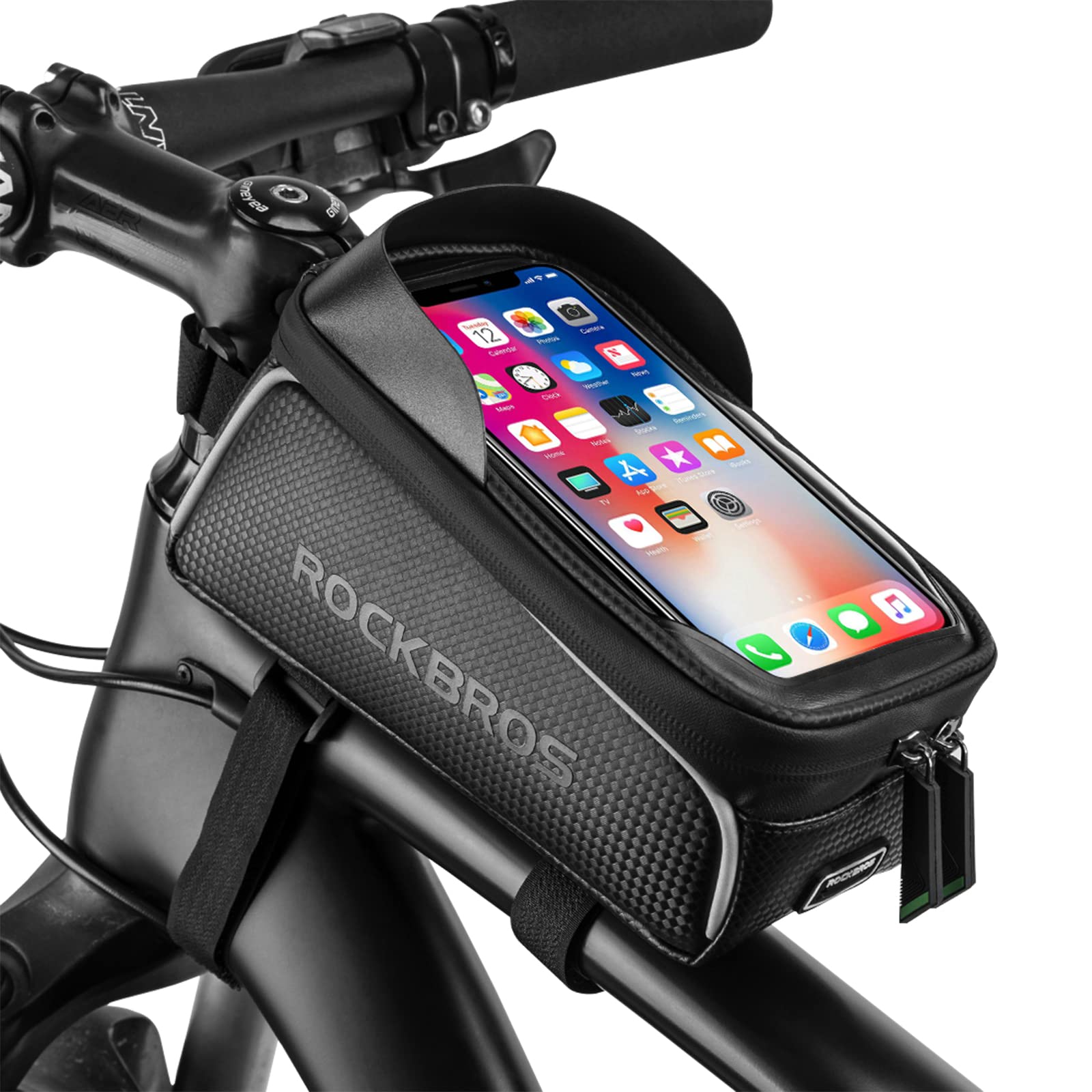 ROCKBROS Bike Phone Front Frame Bag Waterproof - OVERLANDERS Outfitter