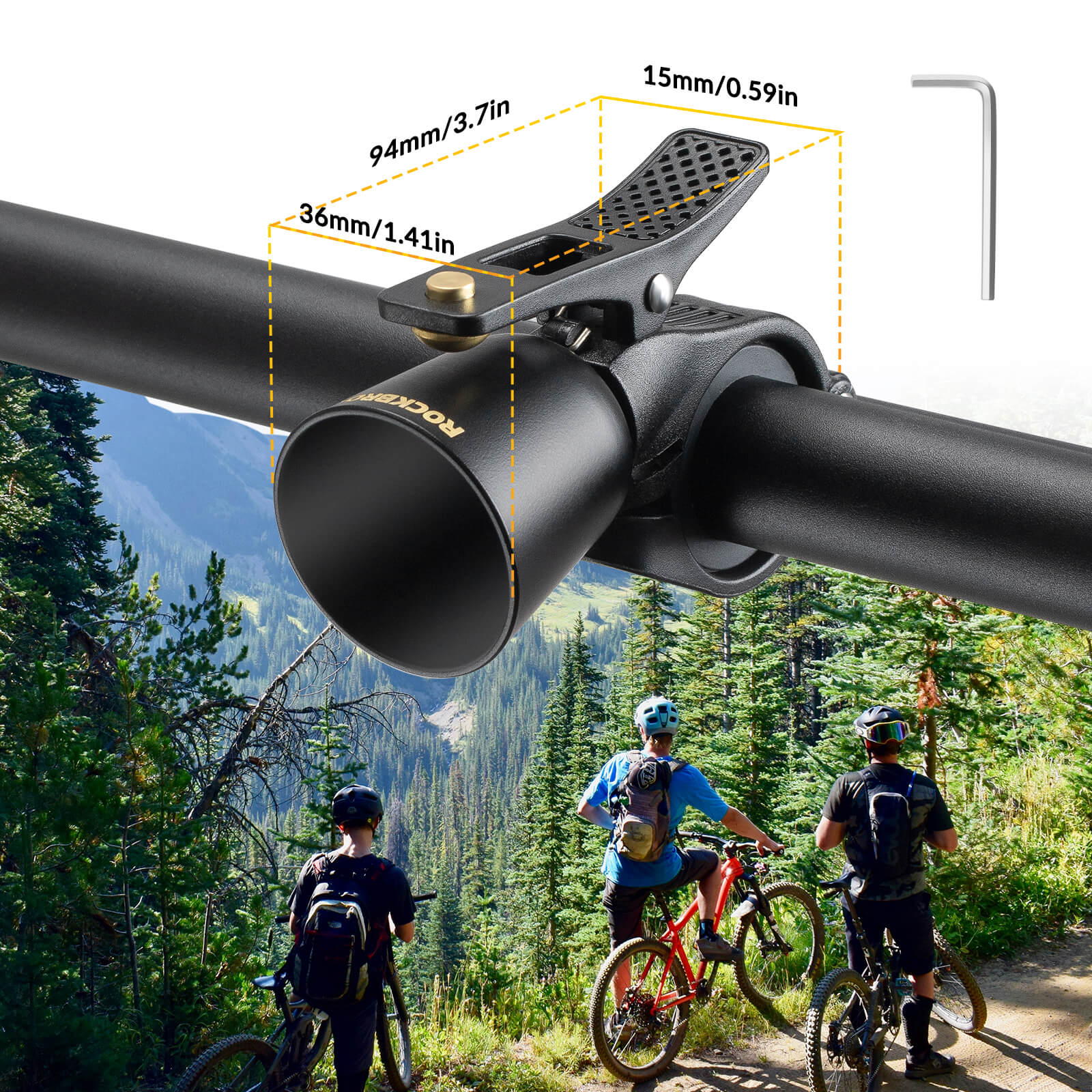 Bike Bell – Loud Sound for MTB & Road Bikes - OVERLANDERS Outfitter