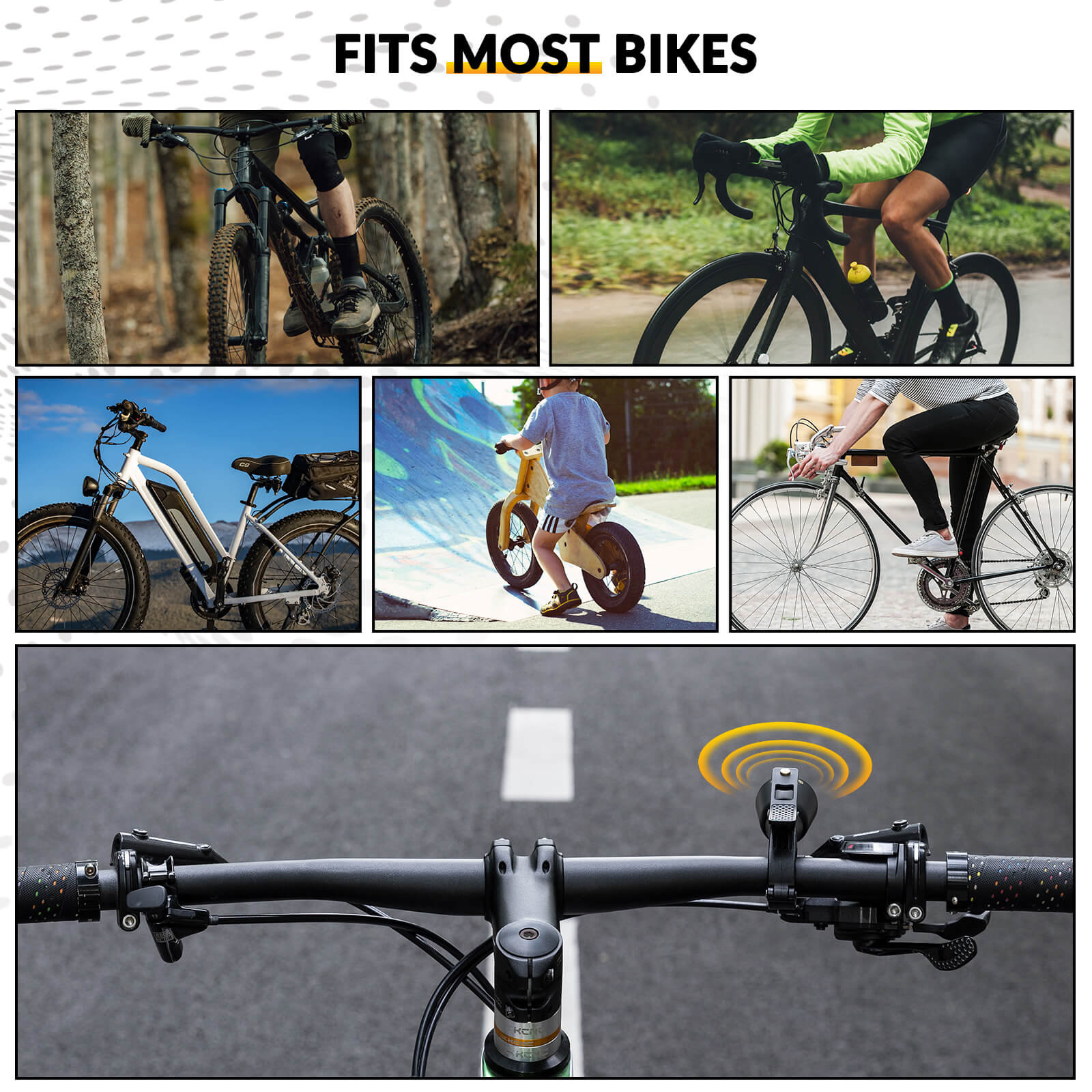 Bike Bell – Loud Sound for MTB & Road Bikes - OVERLANDERS Outfitter