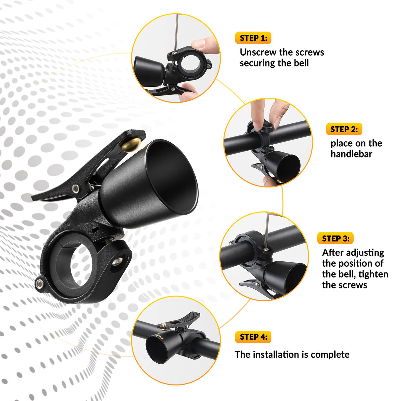 Bike Bell – Loud Sound for MTB & Road Bikes - OVERLANDERS Outfitter