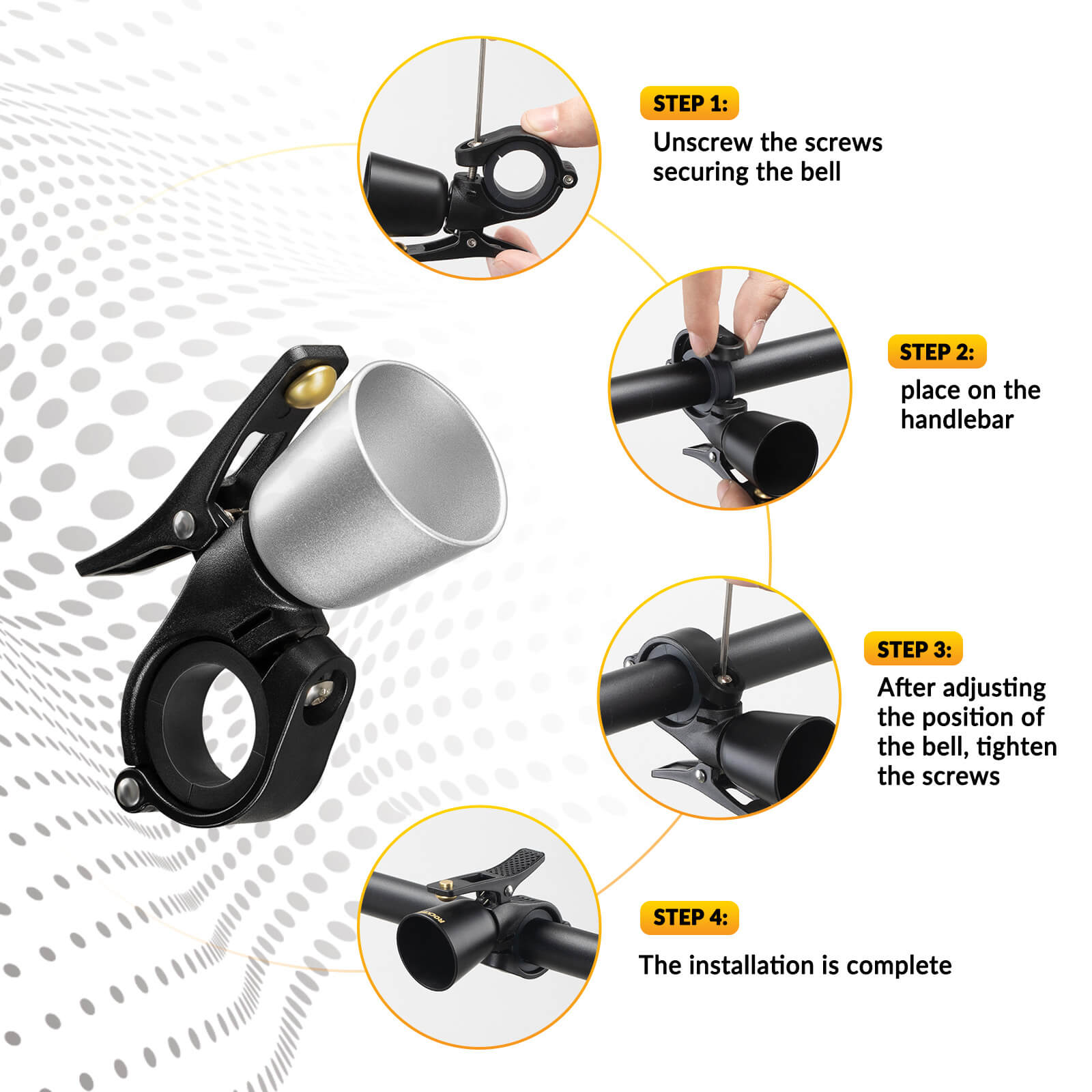 Bike Bell – Loud Sound for MTB & Road Bikes - OVERLANDERS Outfitter