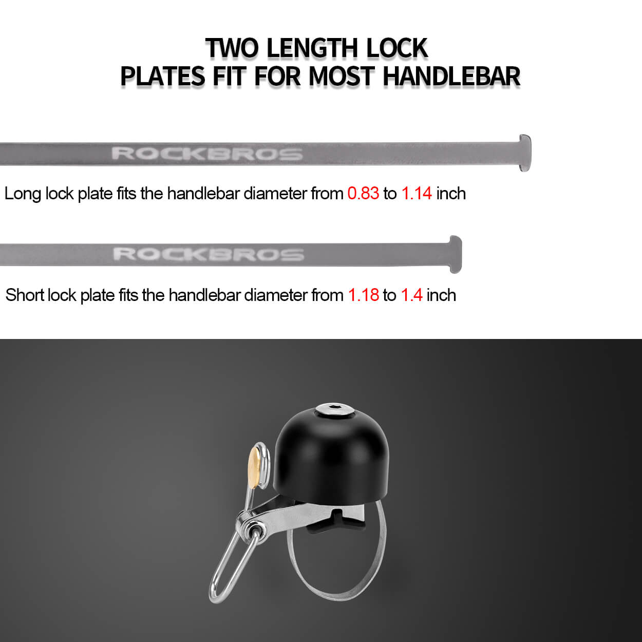 Classic Bike Bell Loud Bicycle Bell - OVERLANDERS Outfitter