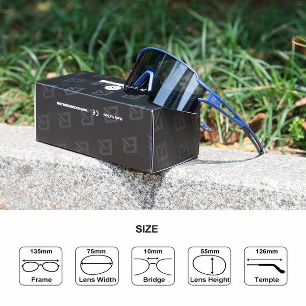 Half Frame Photochromic Cycling Sunglasses - OVERLANDERS Outfitter