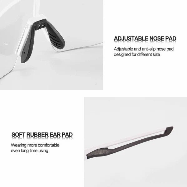 Half Frame Photochromic Cycling Sunglasses - OVERLANDERS Outfitter