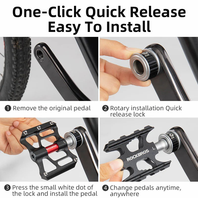 Quick-Release Bike Pedals - OVERLANDERS Outfitter