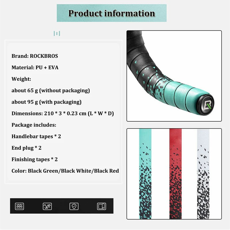 Anti-Slip Road Bike Handlebar Tape - OVERLANDERS Outfitter