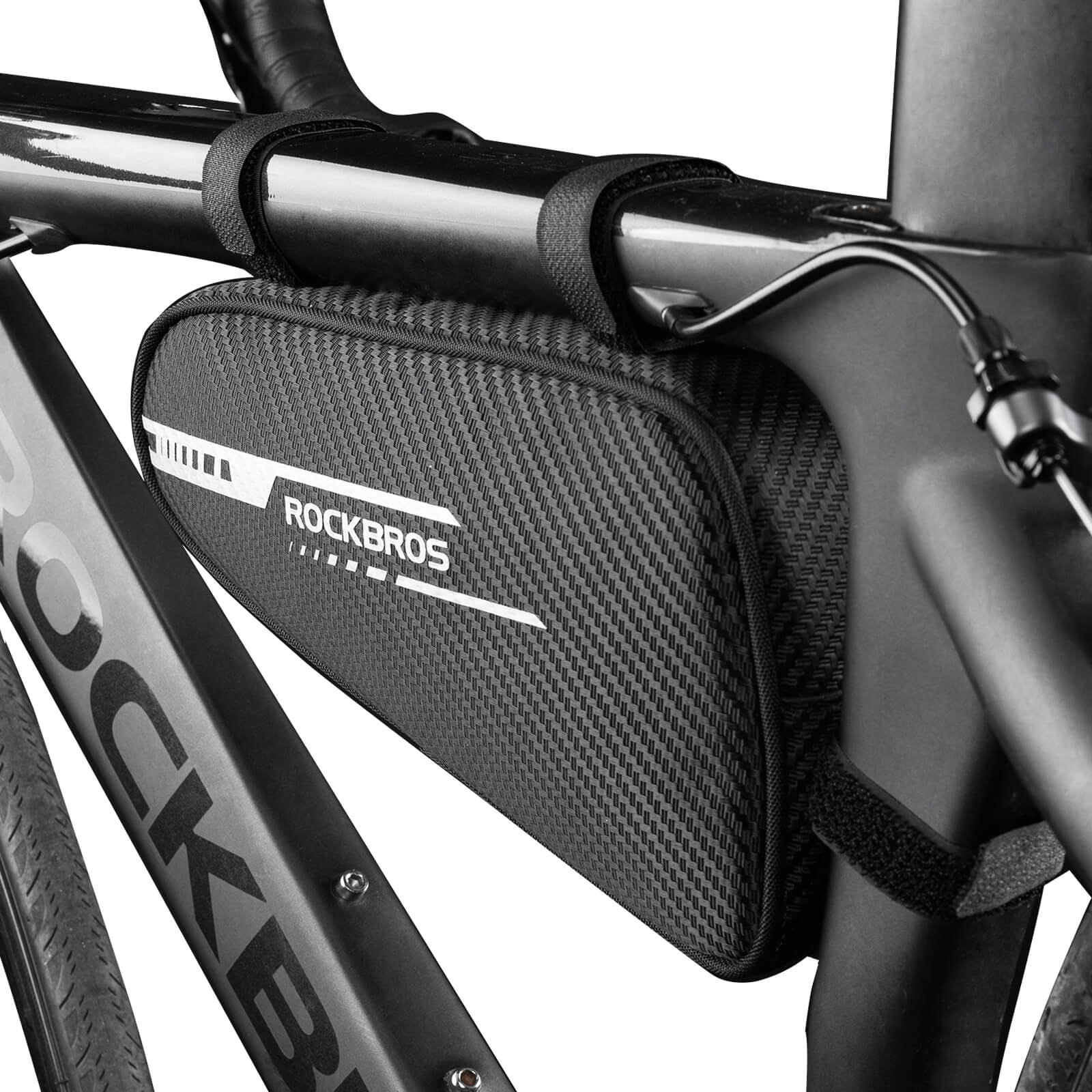 ROCKBROS Top Tube Bike Frame Bag Triangle Storage Pouch - OVERLANDERS Outfitter