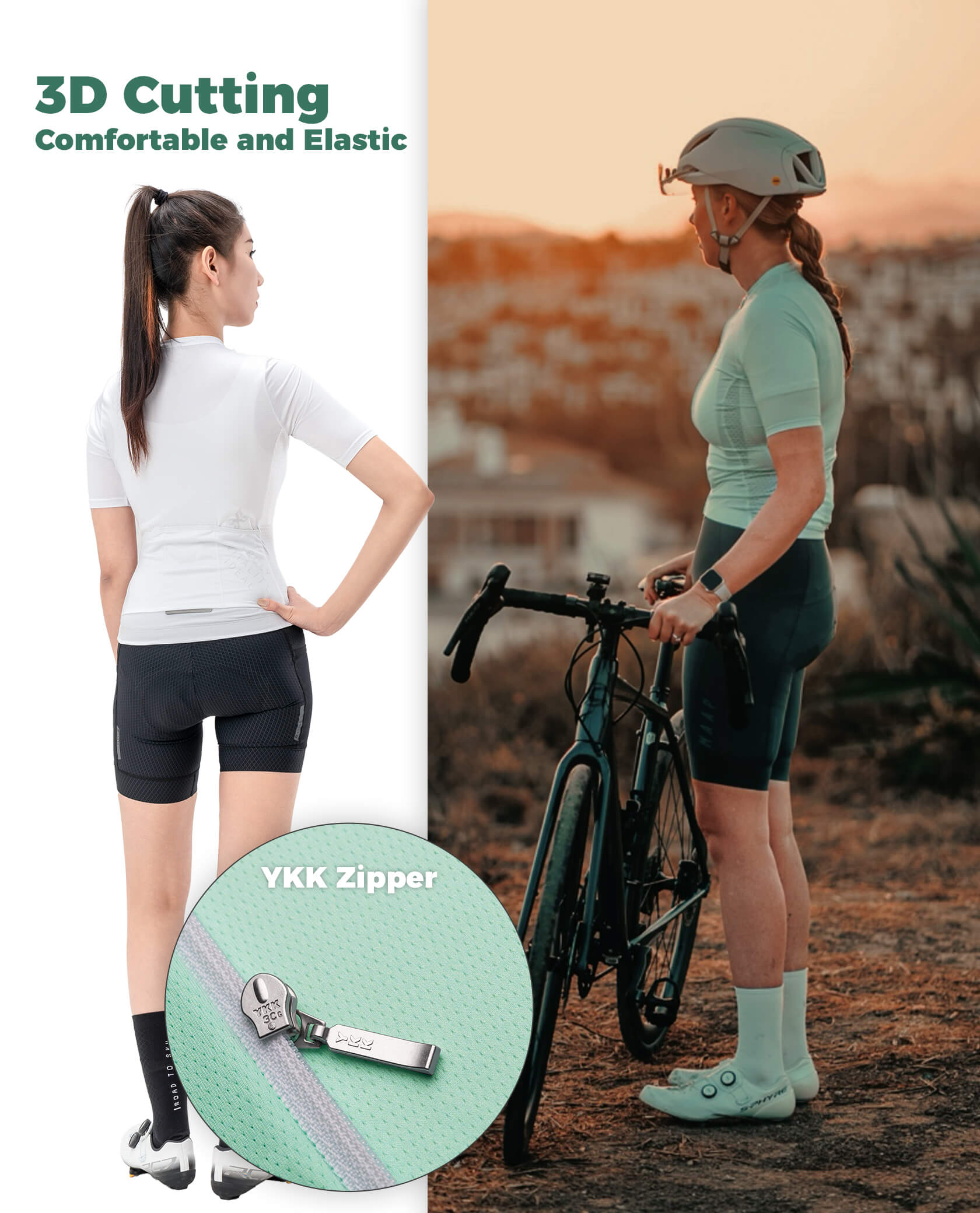 Women's TVI Solid Color Short-Sleeve Cycling Jersey - OVERLANDERS Outfitter