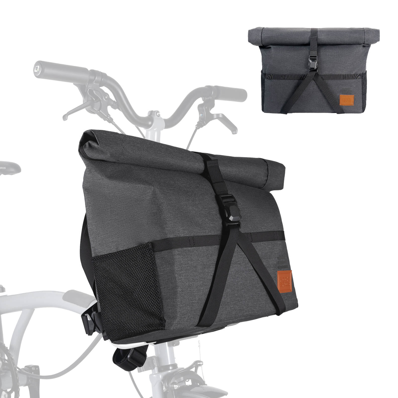 Folding Bike Handlebar Bag & Shoulder Bag  - 8L - OVERLANDERS Outfitter