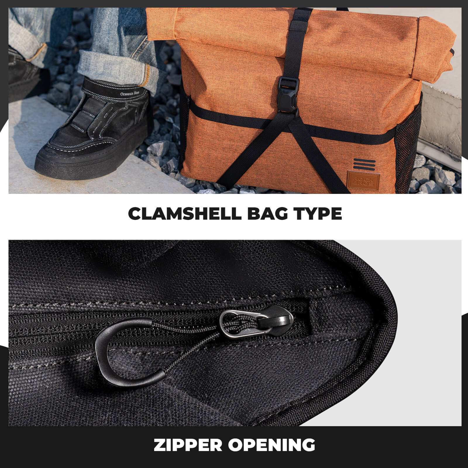 Folding Bike Handlebar Bag & Shoulder Bag  - 8L - OVERLANDERS Outfitter