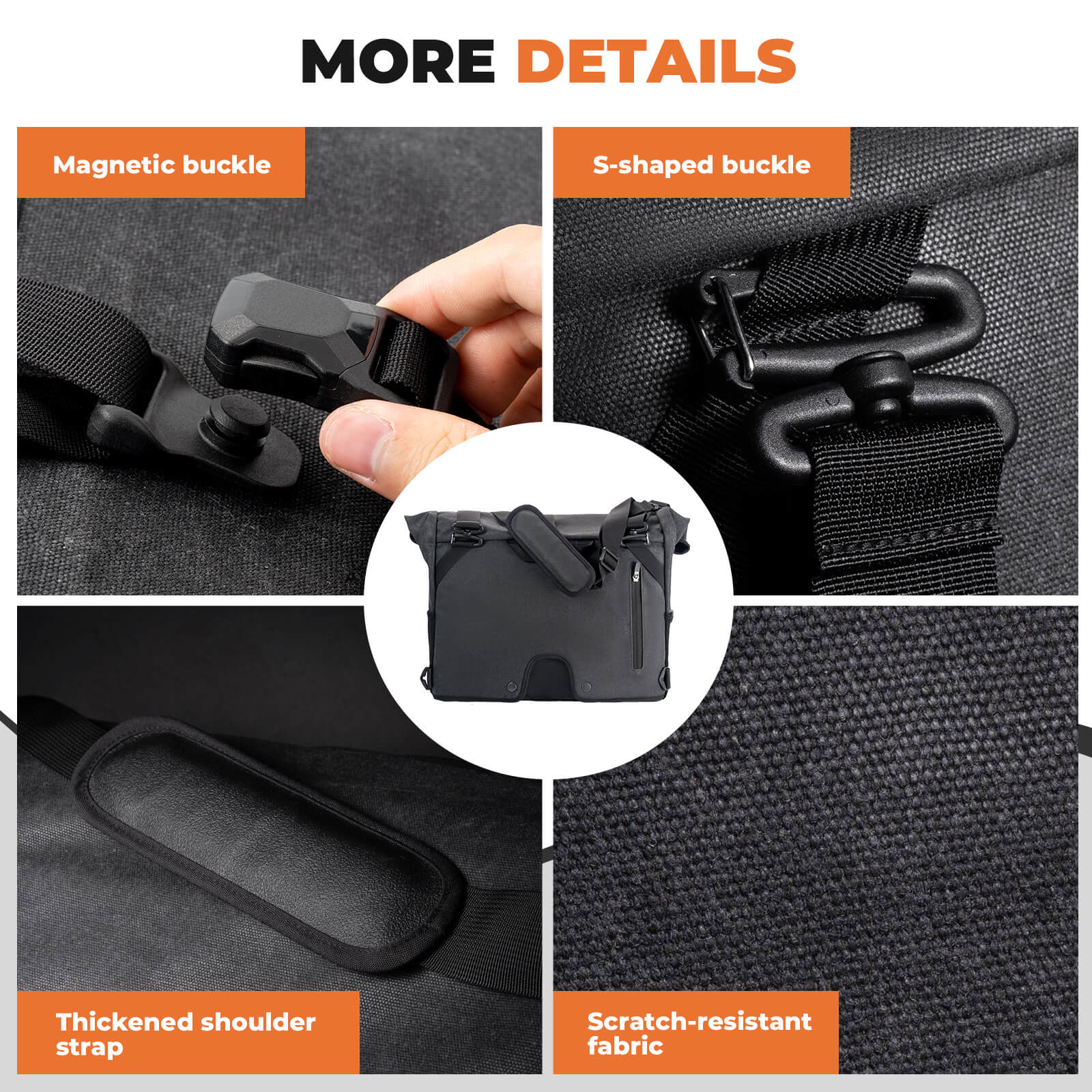Folding Bike Handlebar Bag & Shoulder Bag  - 8L - OVERLANDERS Outfitter
