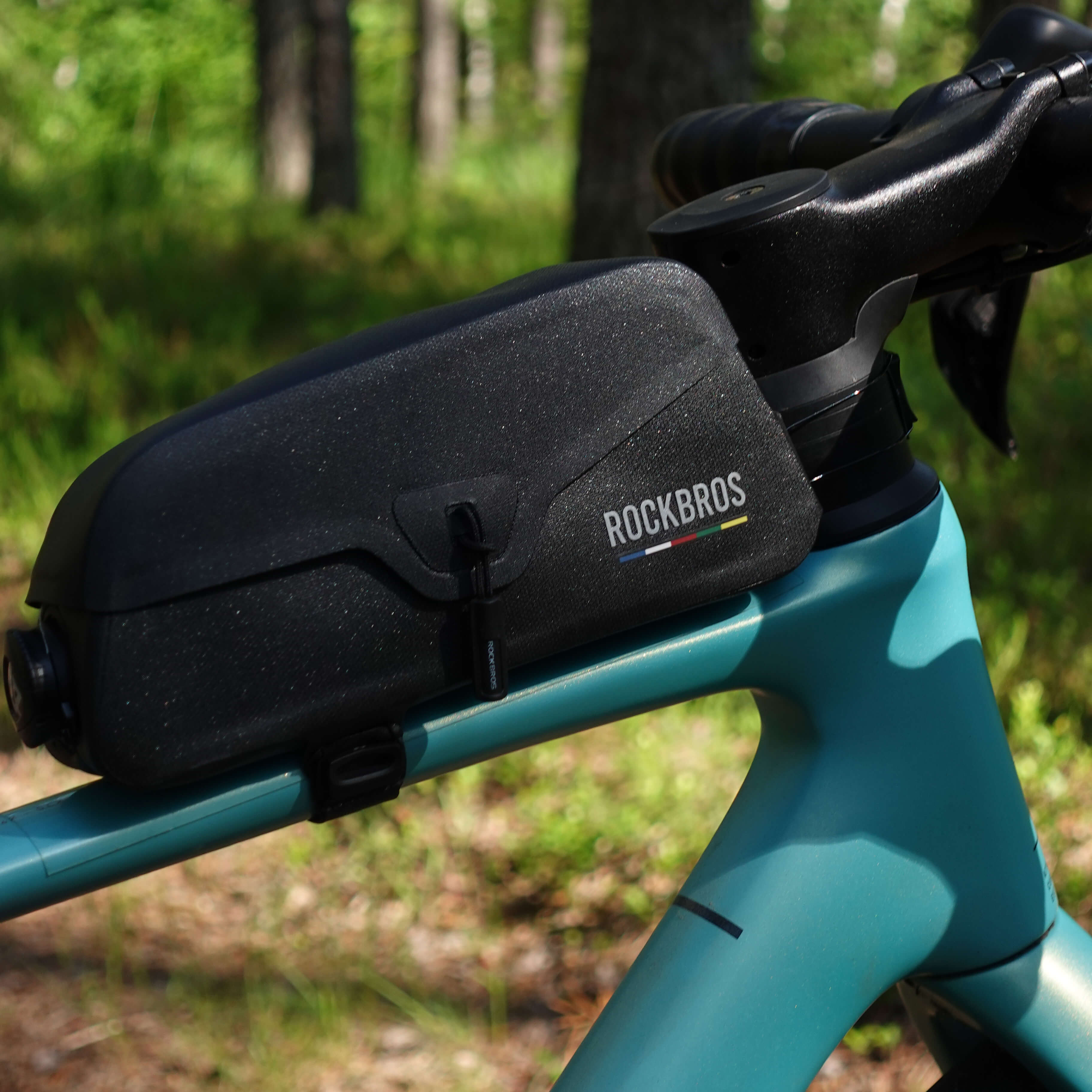 Road To Sky 100% Waterproof Magnetic Top Tube Bike Frame Bag – 0.6L/0.9L - OVERLANDERS Outfitter