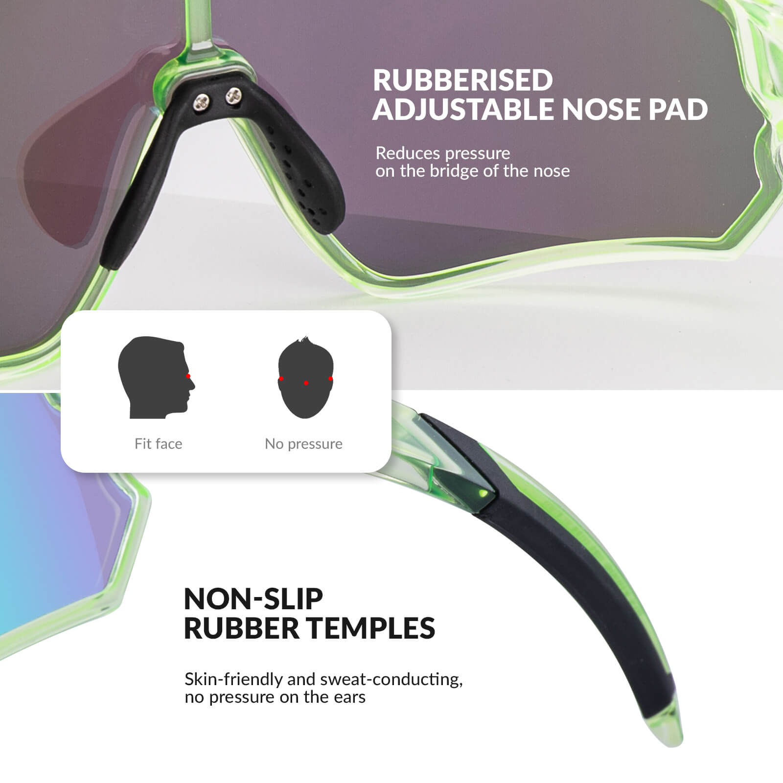 ROCKBROS Kids Polarized Cycling Sunglasses UV400 Bike Glasses - OVERLANDERS Outfitter