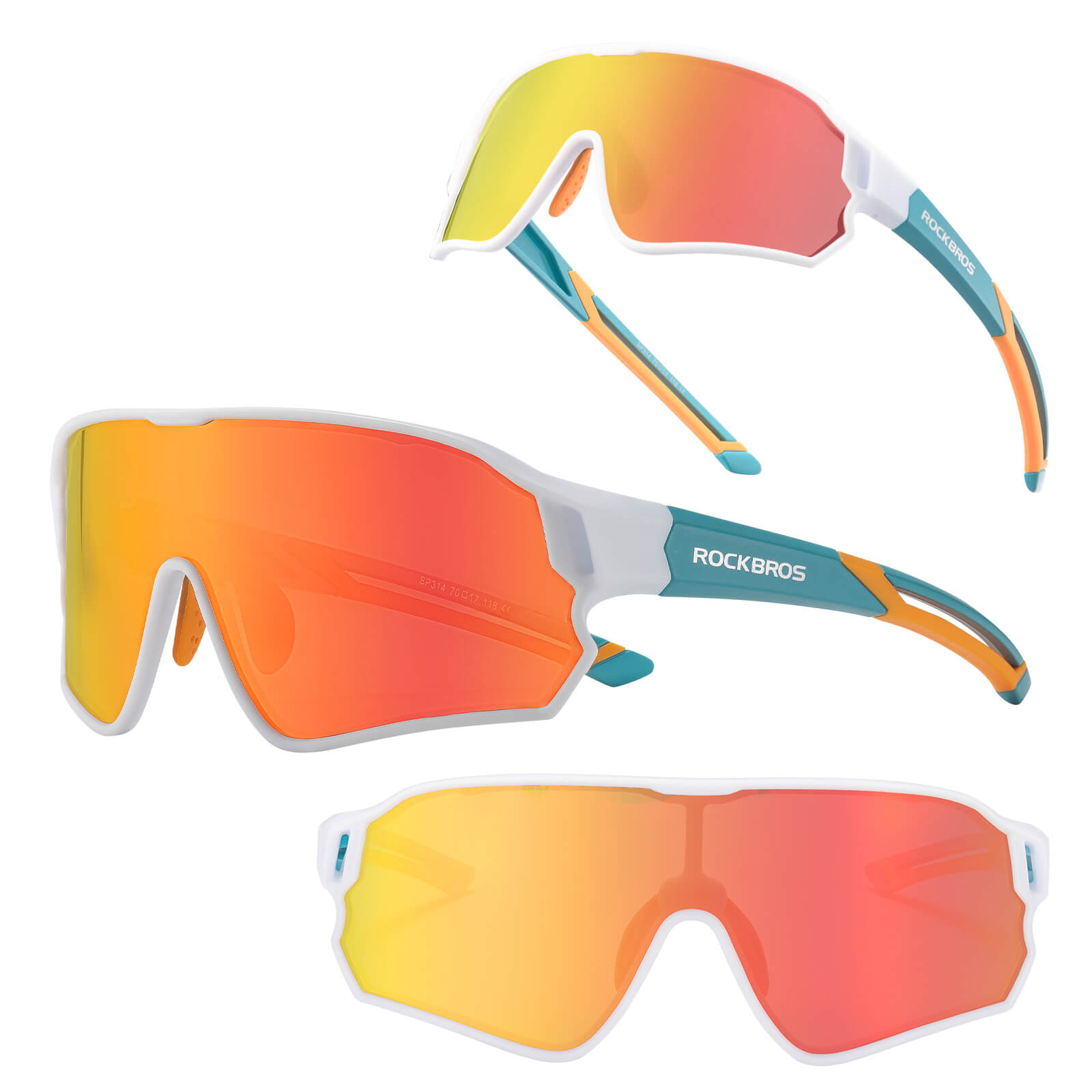 ROCKBROS Kids Polarized Cycling Sunglasses UV400 Bike Glasses - OVERLANDERS Outfitter