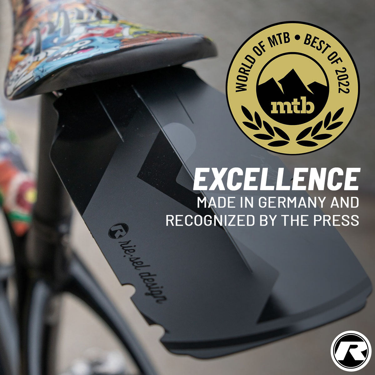 Riesel Design - Rear Mudguard - RIT:ZE L - OVERLANDERS Outfitter