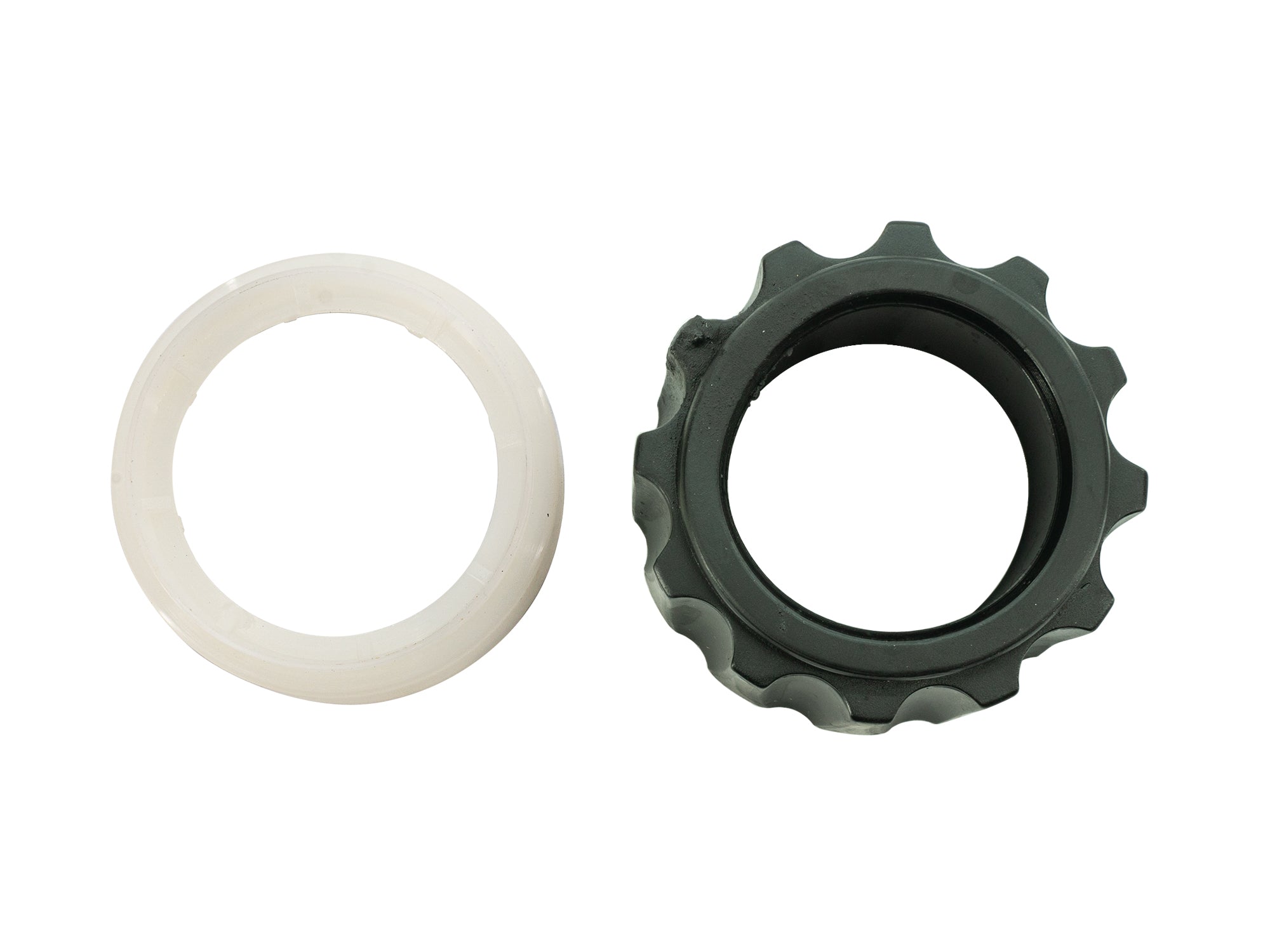 GoWesty Vanagon front shifter repair kit with rubber spacer showing in the image, designed for easy transmission gear shifting repair.