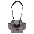 Gotta Go Gotta Throw Revolution Mini Deluxe V3 Disc Golf Bag in Mountain Mist with gray and black design, compact and durable.