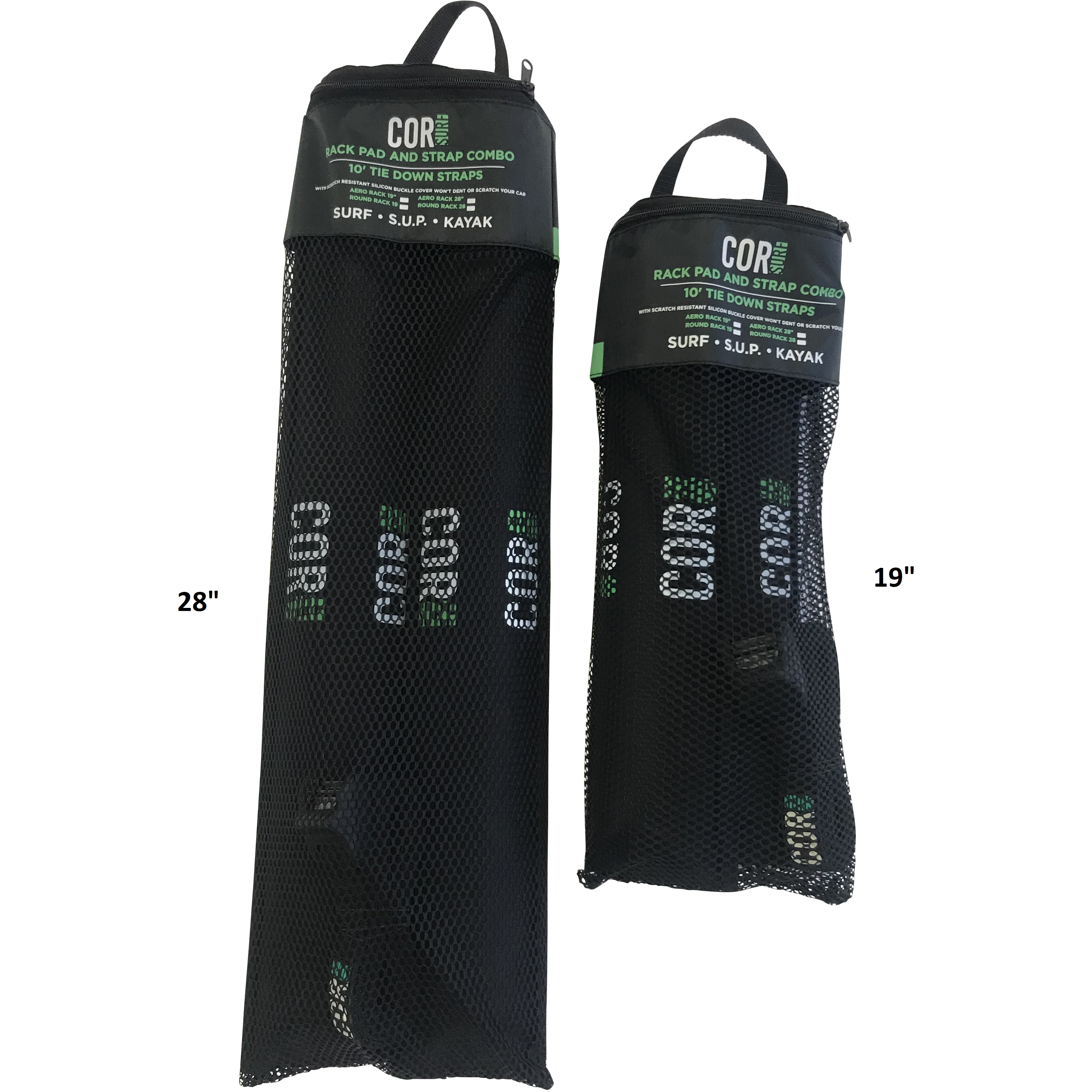Aero Roof Rack Pad with 10' Scratch-Resistant Tie Downs(Wide Aero Bars) - OVERLANDERS Outfitter