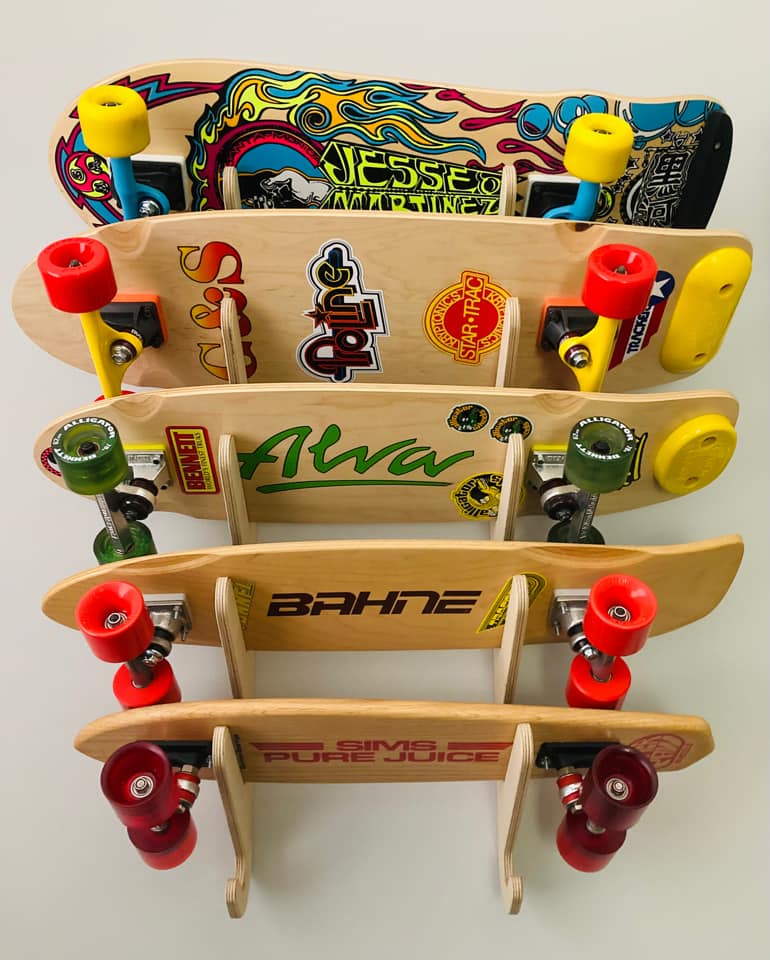 THE ANNEX skateboard wall rack - We The Collective