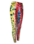 Rainbow trout fish pattern all sport leggings featuring vibrant rainbow trout design by Cognito Brands, Inc.