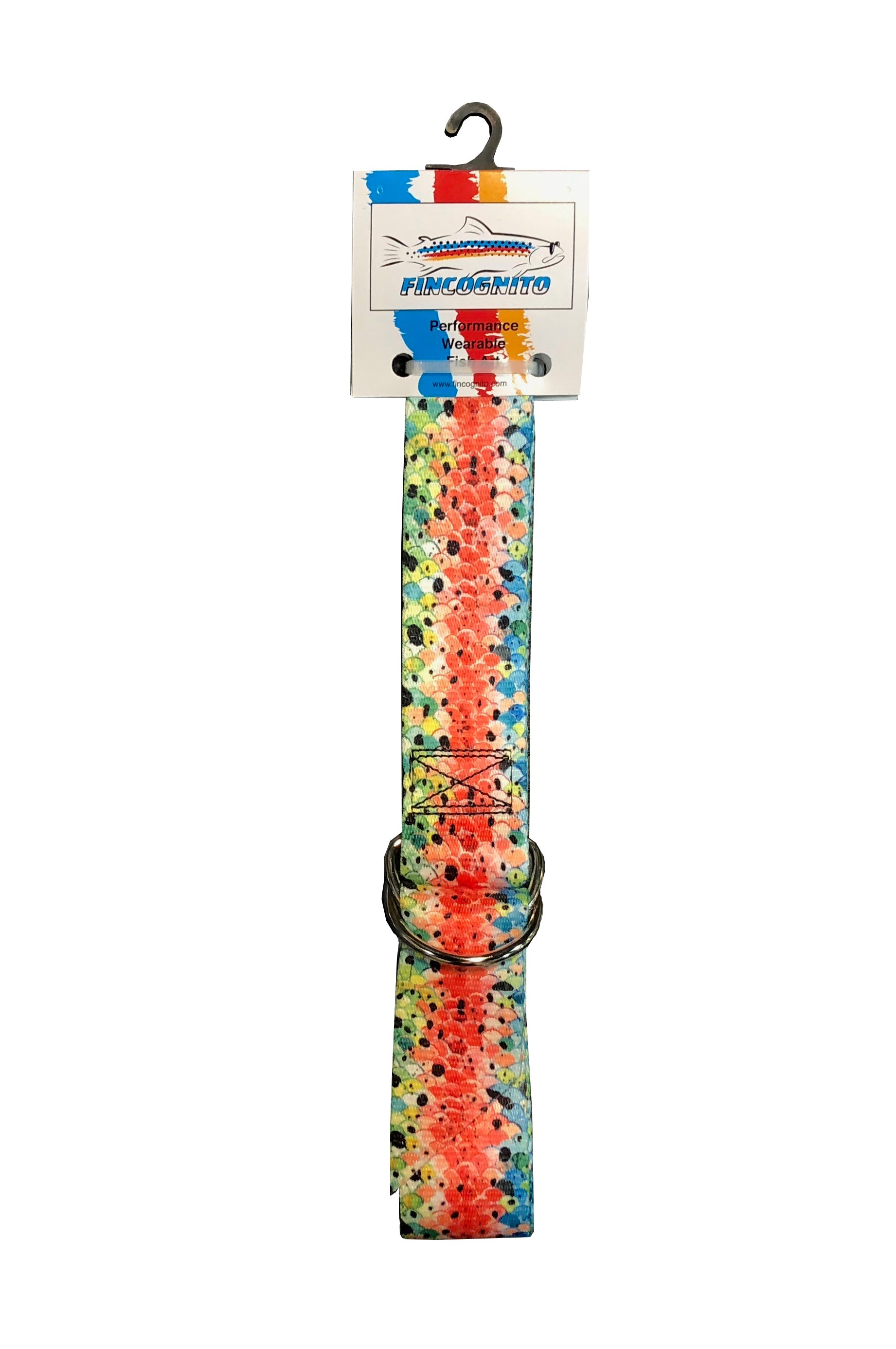 Rainbow#3 Trout Webbing Belt - OVERLANDERS Outfitter