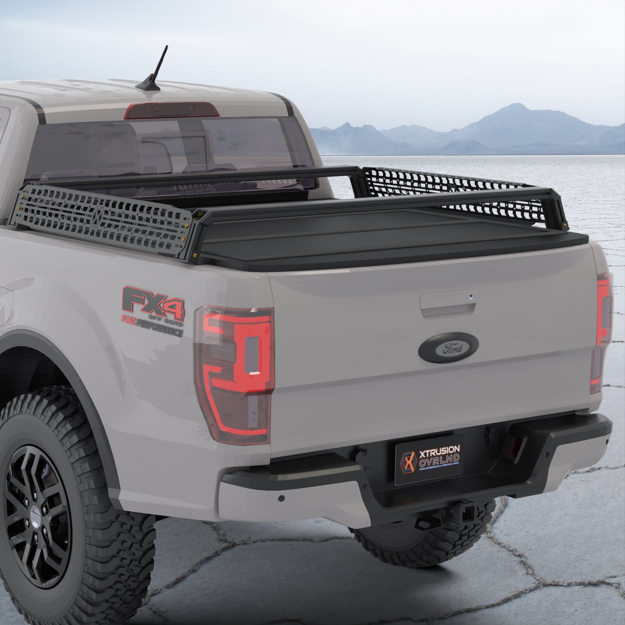 XBRS - CrossBar Kit for Ford Ranger - OVERLANDERS Outfitter