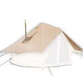 White Duck Outdoors Bell Tent fly sheet in sandstone beige, weather-resistant outdoor tent accessory for protection and shade.