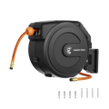 Retractable Air Hose Reel-PP Housing-3/8in-50ft - OVERLANDERS Outfitter