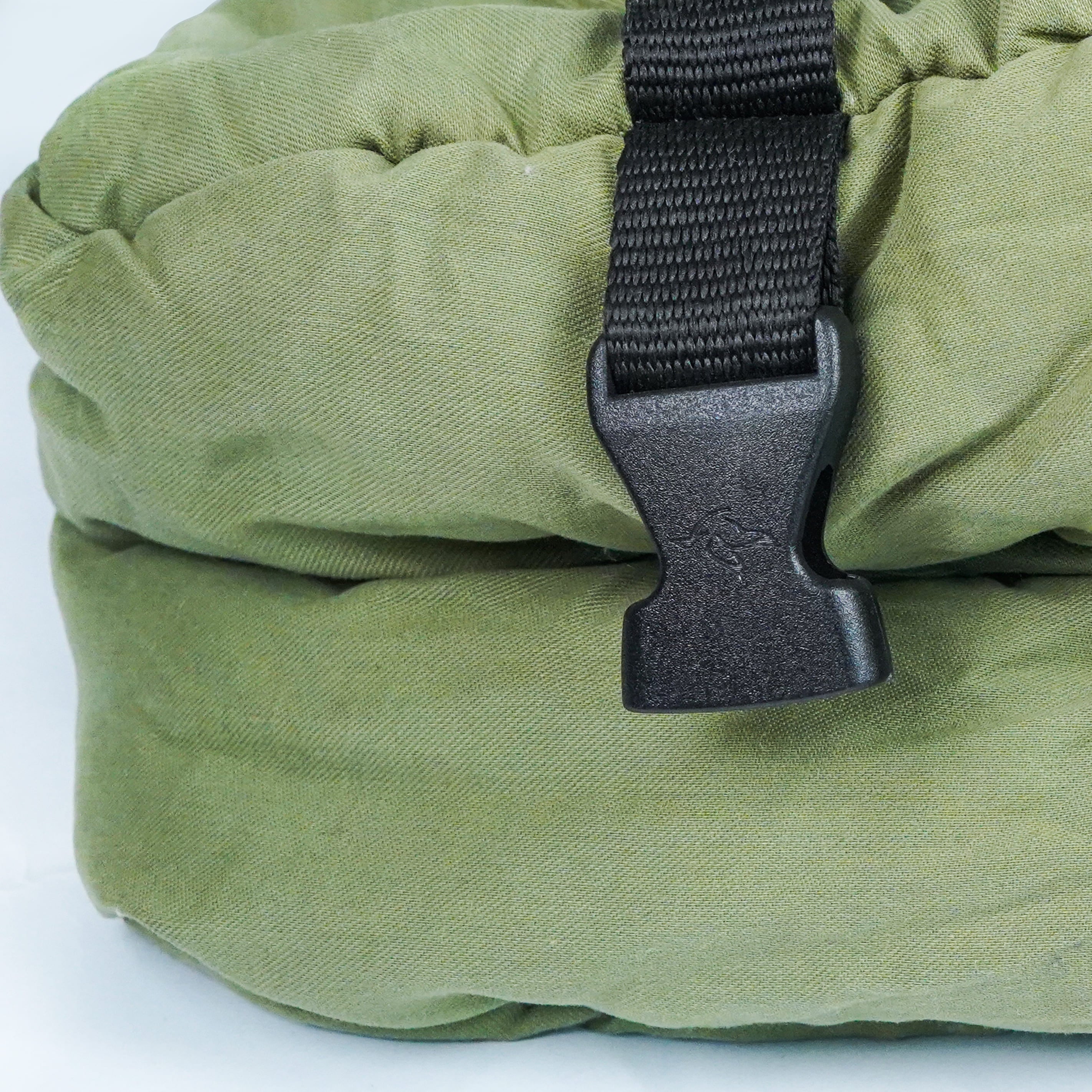 White Duck Outdoors Slumbernest™ sleeping bag in a cozy, insulated design for 30°F outdoor camping and sleeping comfort.
