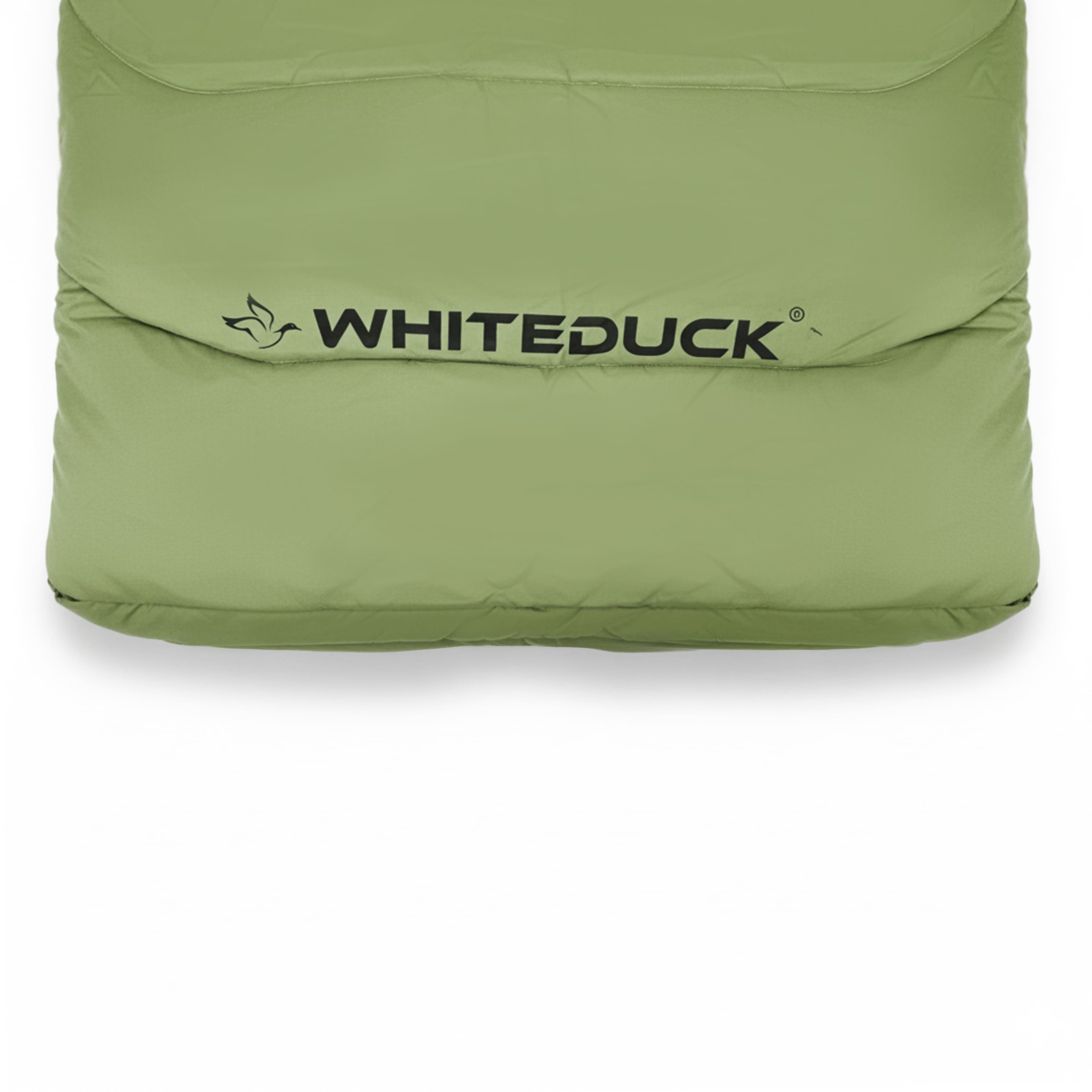 White Duck Outdoors Slumbernest™ sleeping bag with hood, compact design, suitable for 50°F camping and outdoor sleeping comfort