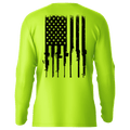Rifle Flag - Hi-Visibility UPF 50 Long Sleeve Sun Shirt - OVERLANDERS Outfitter