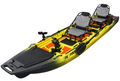 13.8ft  Rocket Propeller Drive Tandem & Solo Modular Fishing Kayak | Propeller Drive | 550lbs Capacity | 3 Piece - OVERLANDERS Outfitter