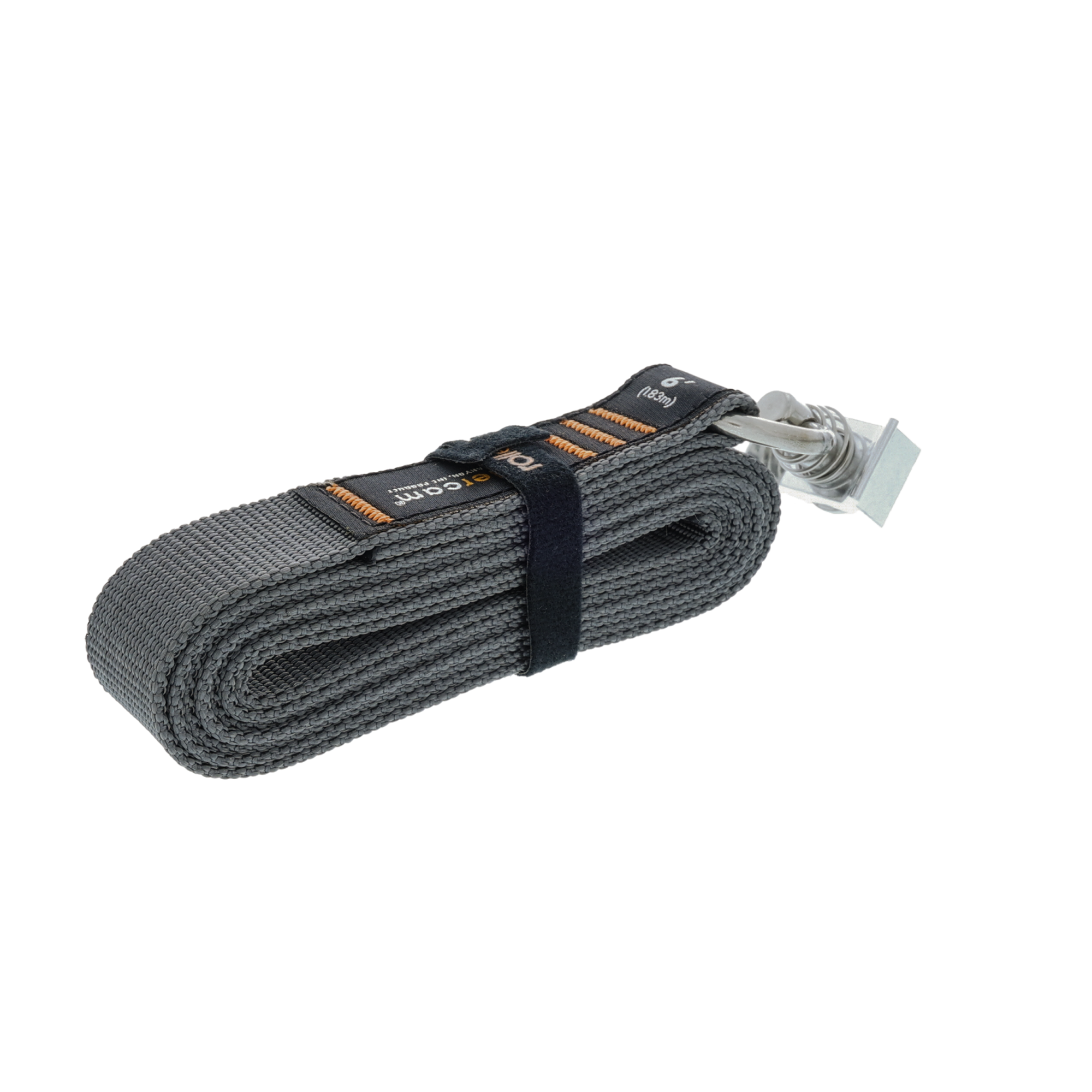 Rollercam L Track kit with truck bed tie-down straps, includes 6-foot straps for secure cargo anchoring.