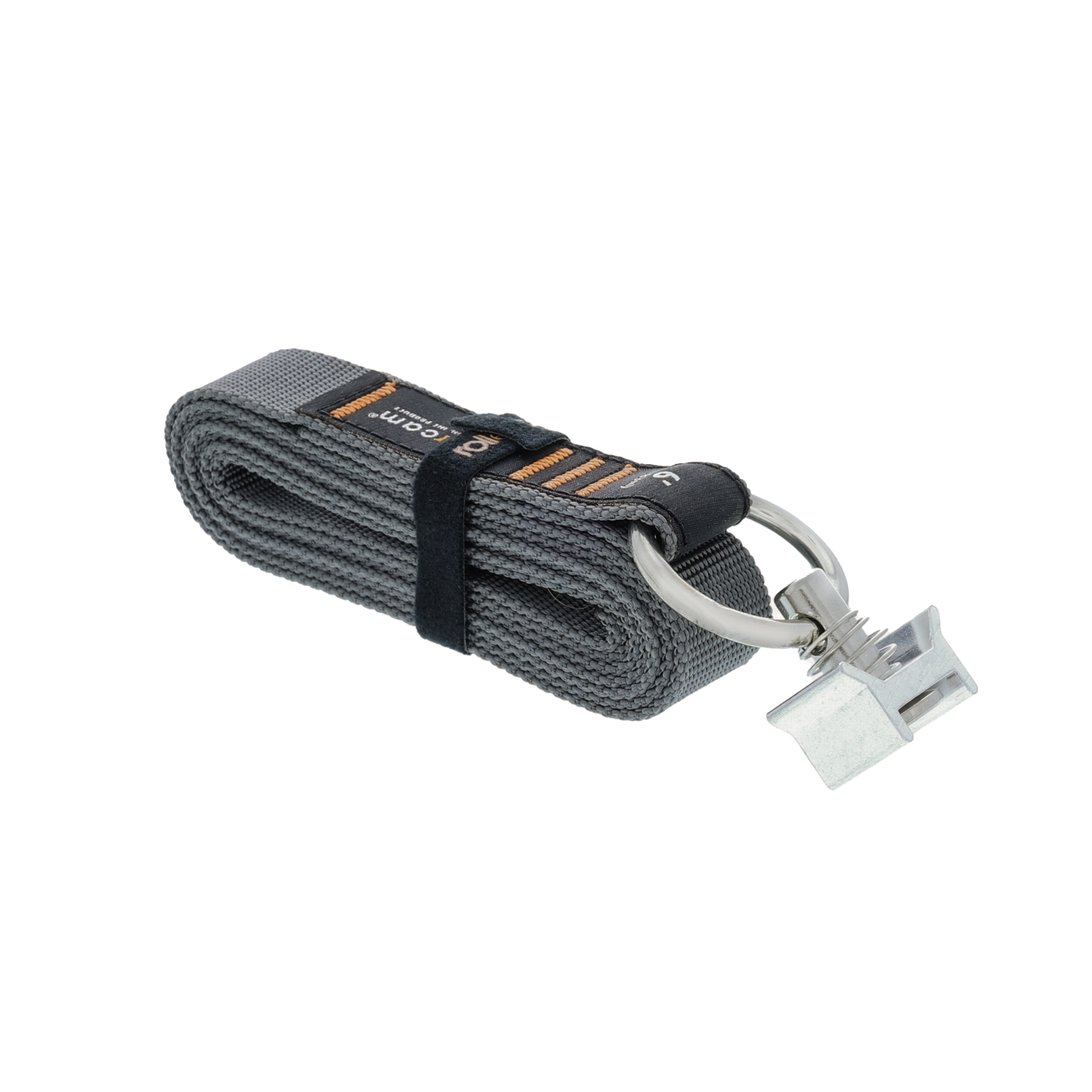 Rollercam L Track kit with truck bed tie-down straps, 6-foot length, for secure cargo anchoring and transportation.