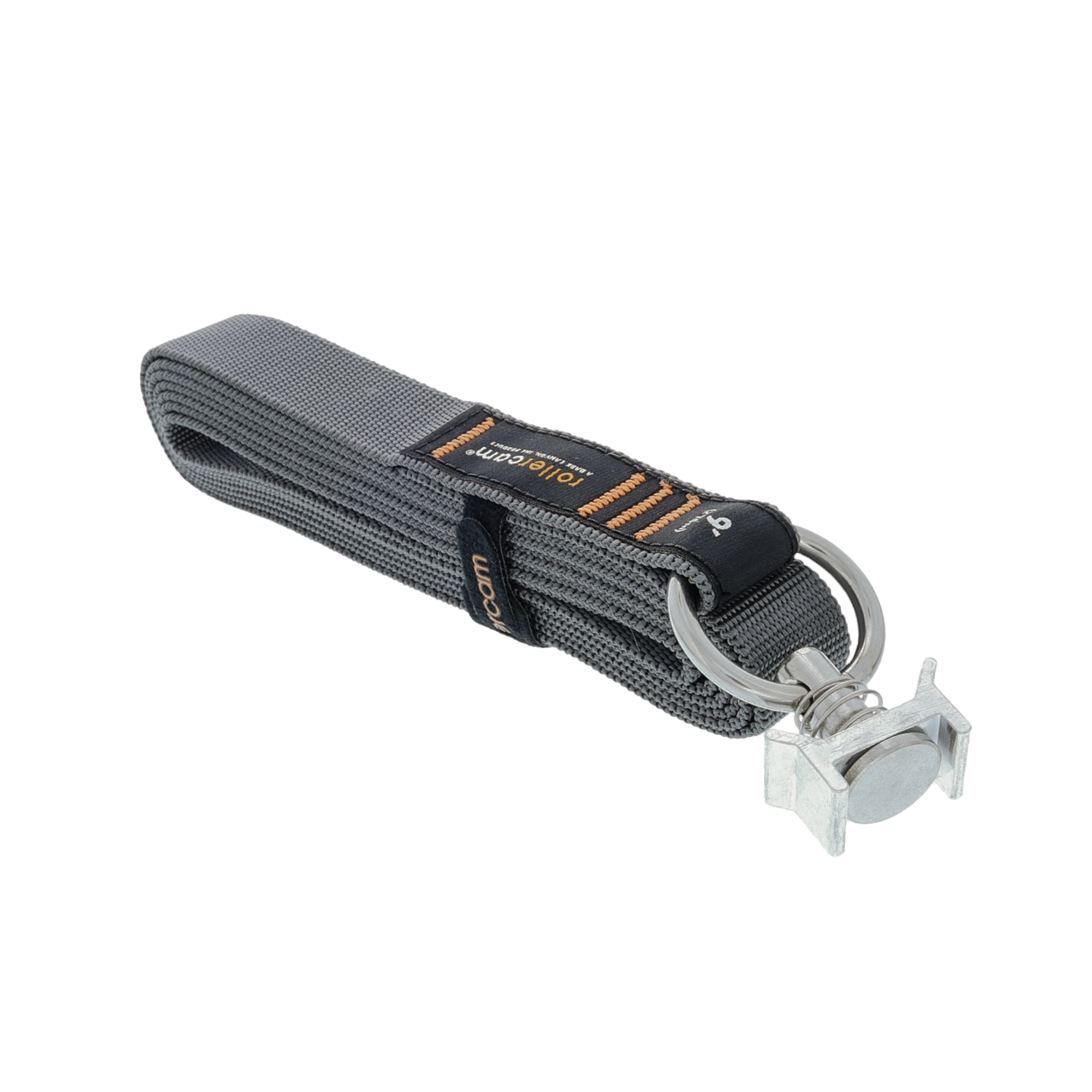 Rollercam L Track kit with truck bed tie-down straps, 9-foot length, for secure cargo anchoring and versatile vehicle storage.