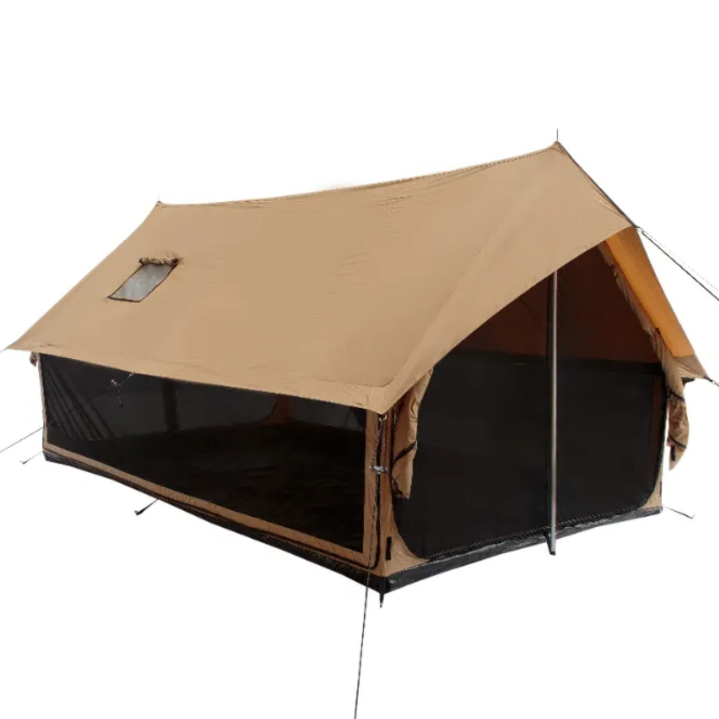 White Duck Outdoors Rover Scout Tent with mesh windows, compact camping tent suitable for outdoor adventures.