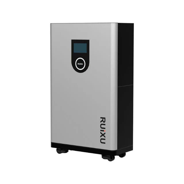 RUiXU Lithi2-16 battery energy storage system by Portable Sun LLC, outdoor IP65 rated, self-heating, 51.2V, 314Ah, 16kWh capacity