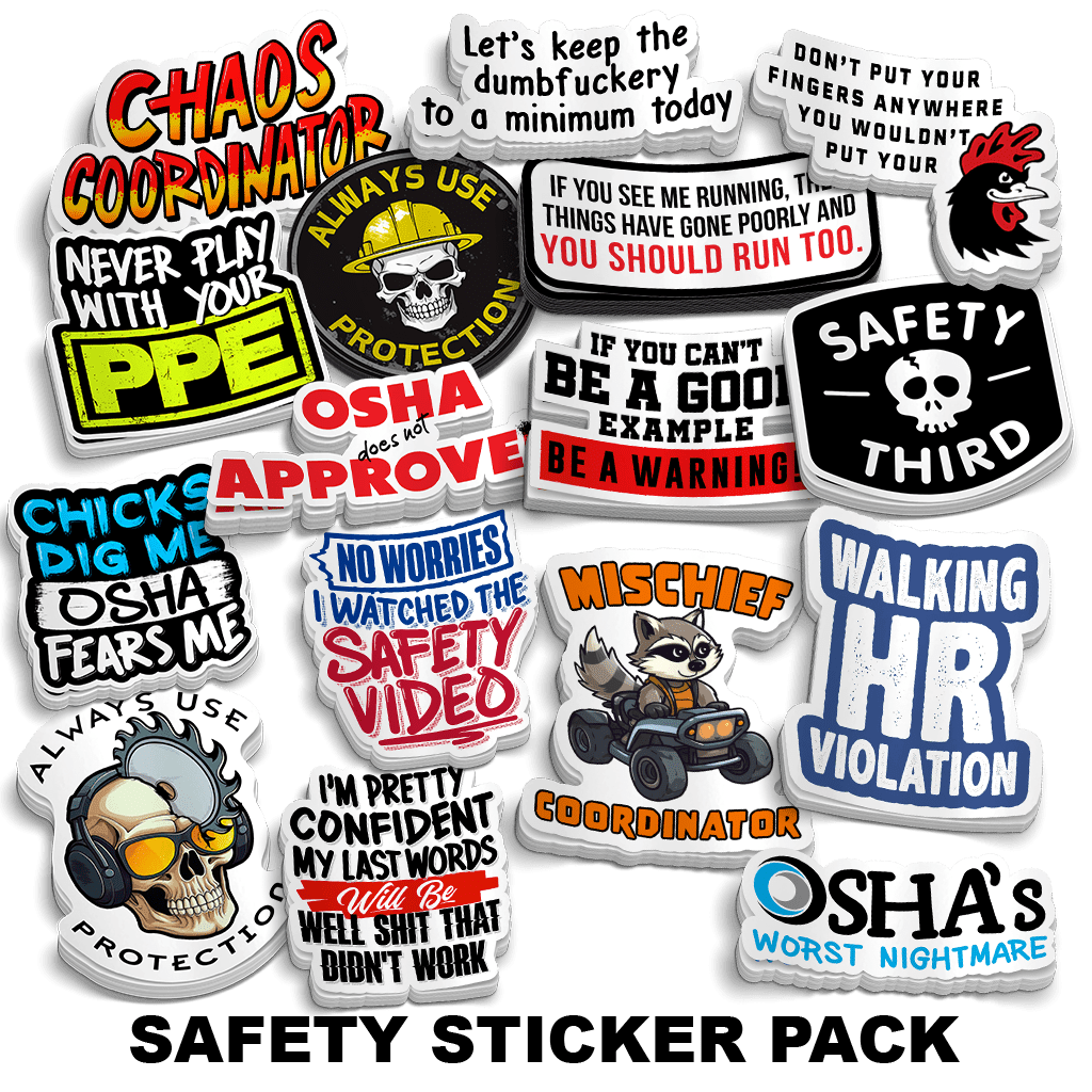 Safety Sticker Pack - OVERLANDERS Outfitter