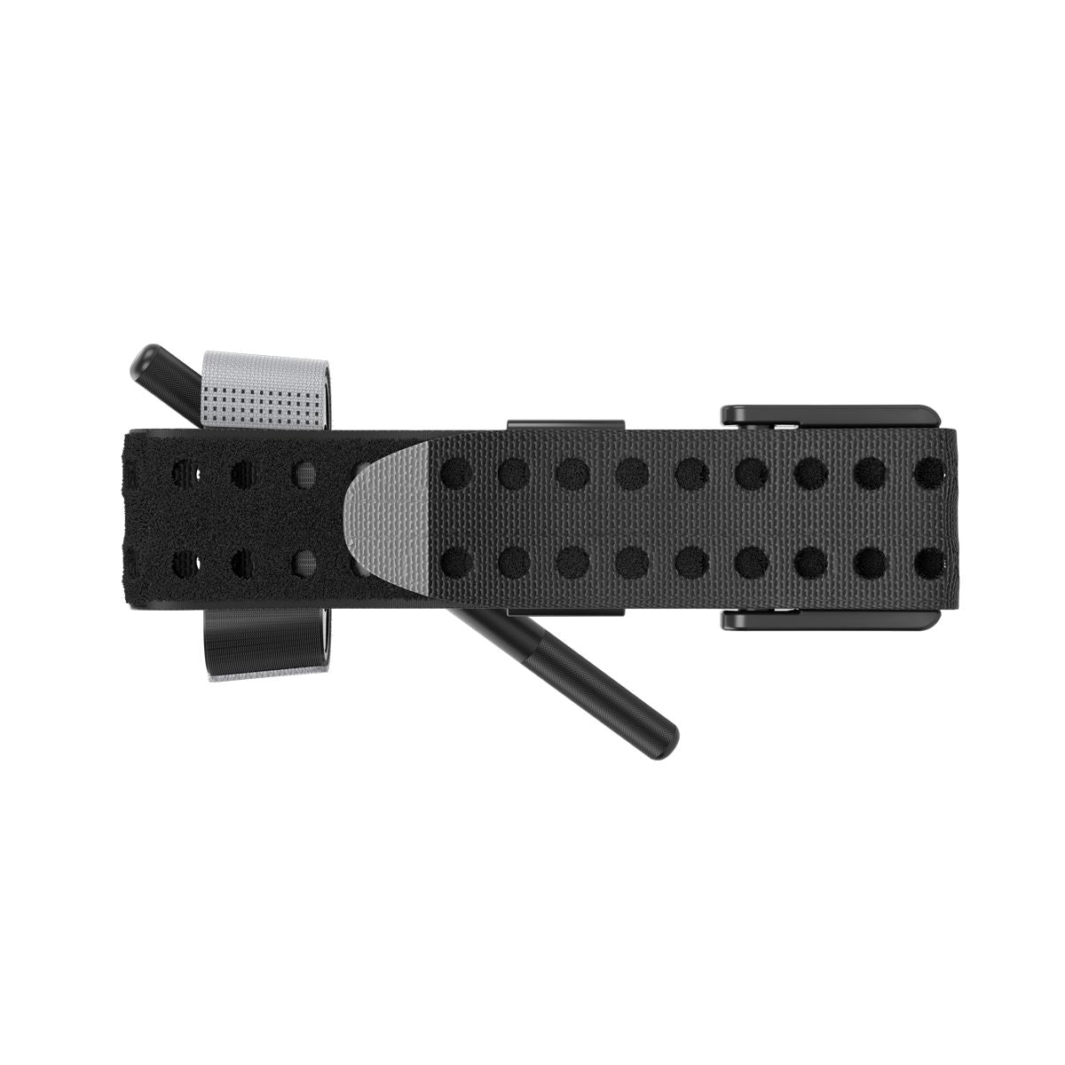 SAM XT Extremity Tourniquet in tactical black for bleeding management, featuring durable design and quick application.