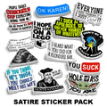 Satire Sticker Pack - OVERLANDERS Outfitter