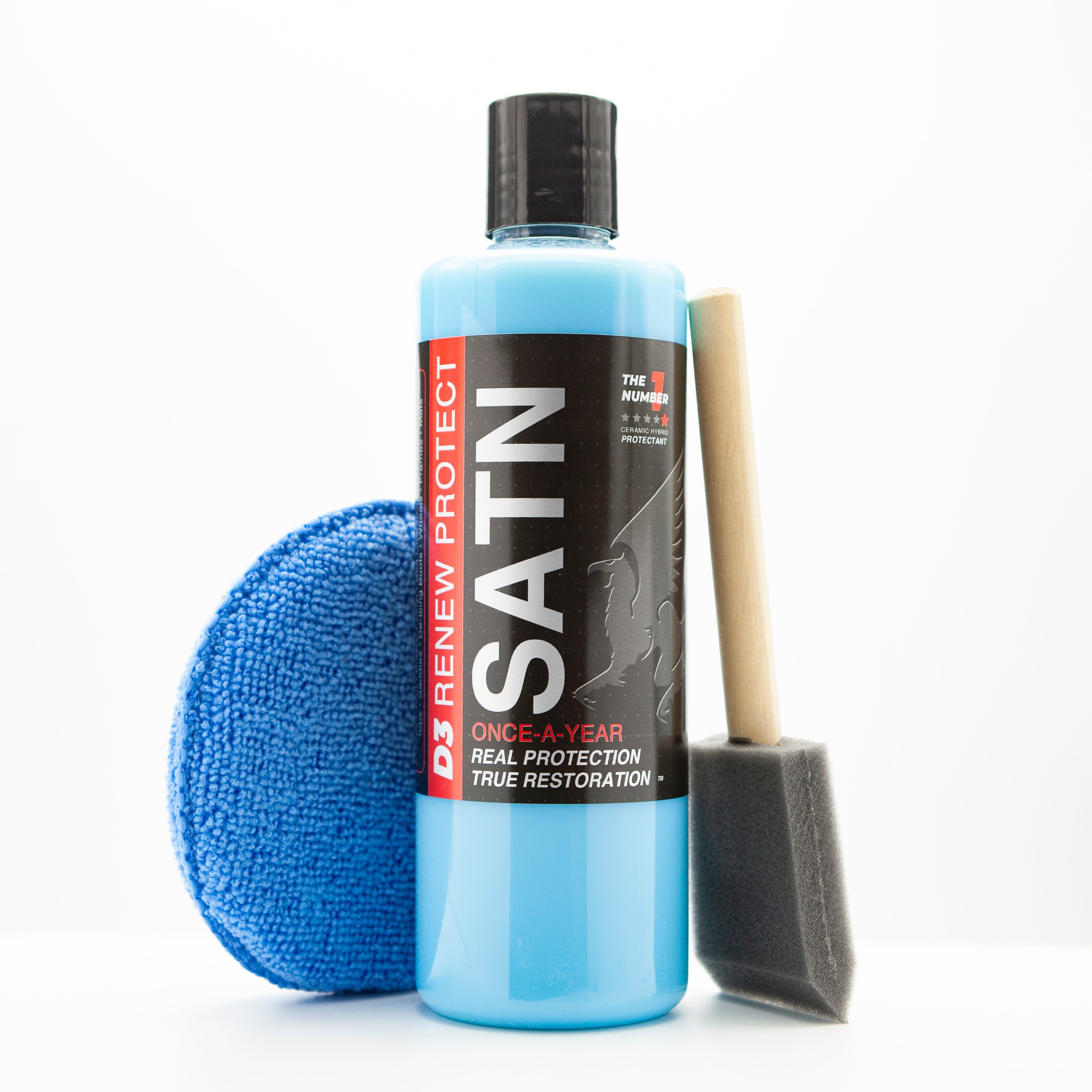 SATN Full Kit, Semi-Permanent Protectant | Ceramic Hybrid OEM Restoration, Dry Rot Prevention, Car, RV, Aircraft, Motorcycle, ATV & Golf Cart DRY-SEAL SAFE! - OVERLANDERS Outfitter
