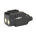 HCC Tactical XR1 illumination and marking device with bright LED light and reflective markings on a tactical gear background.