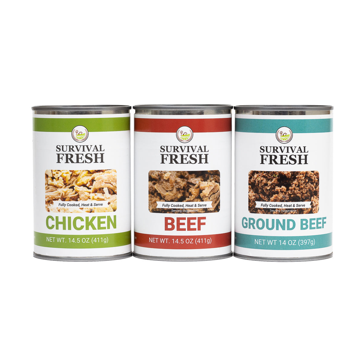 3 Protein Mixed Canned Meat - OVERLANDERS Outfitter