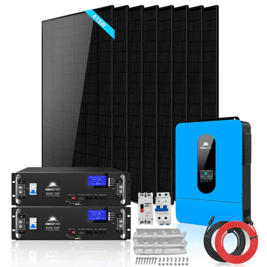 SunGold Off-Grid Solar Kit | 6500W/8000W 48VDC 120V/240V | Power for Cabins, Tiny Homes &amp; RVs - We The Collective