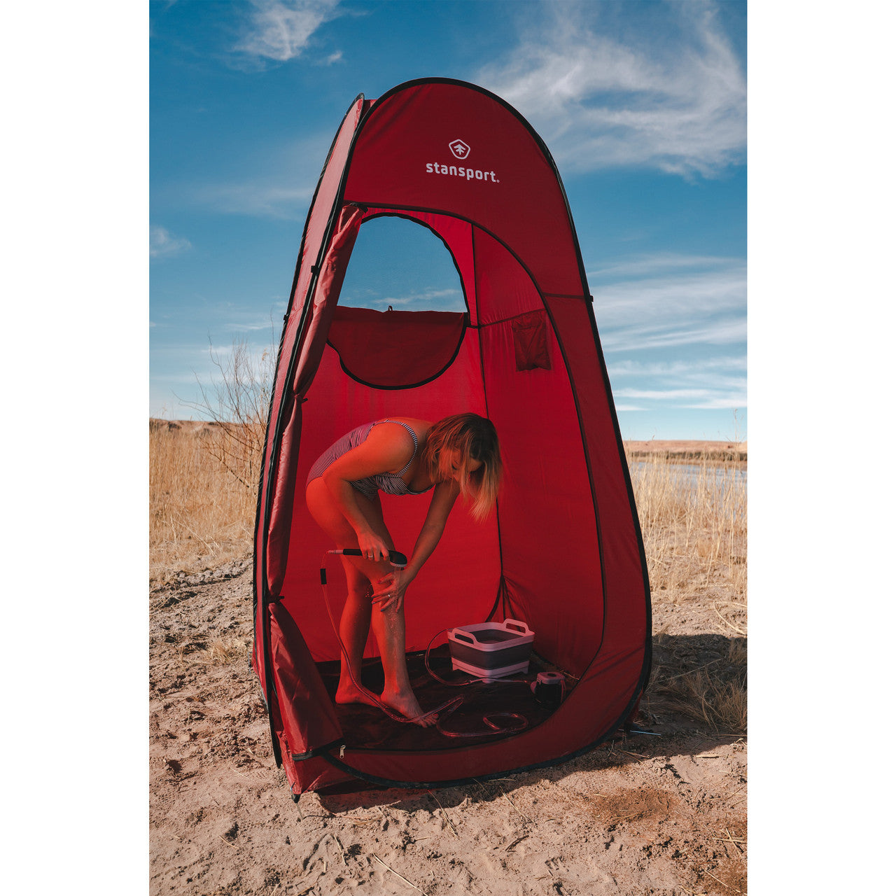 Deluxe Privacy & Shower Room - OVERLANDERS Outfitter