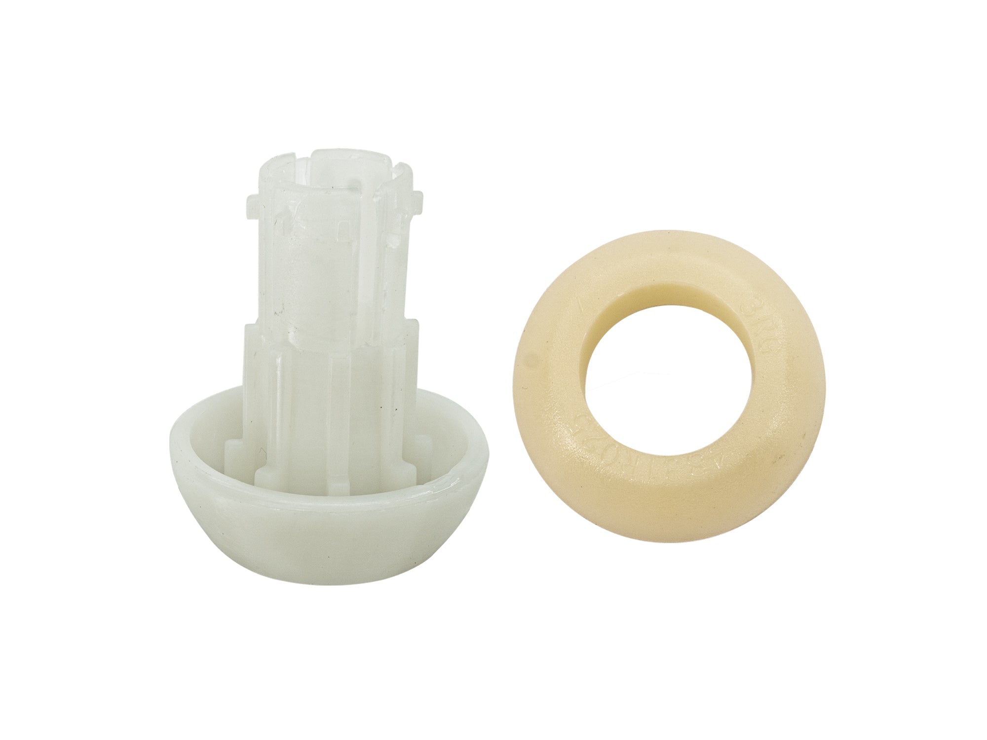 GoWesty front shifter repair kit for Vanagon, showing a close-up of the shiftball component in the bundle.
