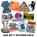 Sh*t Sticker Pack - OVERLANDERS Outfitter