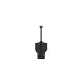 The Van Mart Sprinter Mule Pack Shovel Mount Set for secure exterior shovel storage on vans.